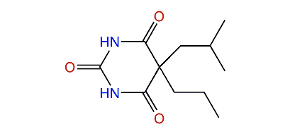 5-Propyl-5-isobutylbarbituric acid